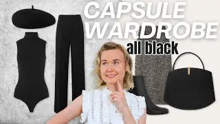 ALL BLACK Capsule Wardrobe / STAPLE Pieces