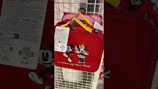 Primark red mickey mouse bag