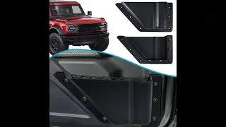 How to build Front Door Storage Pocket for Ford Bronco