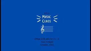 EDS MUSIC Sub Tub, Tara Scheyer, October 2023