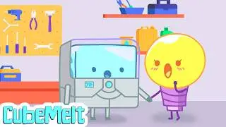 Cubemelt&rsquo;s Day Out & More Adventures 🌈 Funny Cartoon For Kids