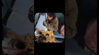 Giving Food To Homeless | Poor People Emotional Video | Poor Helping Video #youtubeshorts #shorts