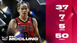 Mac McClung Went Off For 37 PTS & 7 AST Versus Raptors 905!