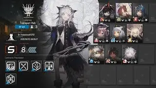 Arknights CC#2 Transport Hub Day 7 Risk 8 High End Squad