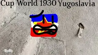 Flag Band Cup World 1930 - Yugoslavia