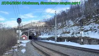 27/04/2024 Ofotbanen Straumsnes part 1 #mix #togtrafikk #trainspotting #nordland #lkab #narvik