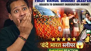 Pakistani reaction to Bharat&rsquo;s First Vande Bharat Sleeper Train Inaugural Journey | Howrah Kamakhya 