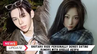 Shotaro RIIZE Denies Dating Rumors With Giselle aespa