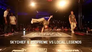 World BBoy Classic 2014 | Skychief & Zoopreme vs Local Legends