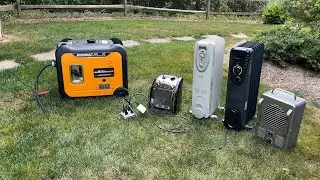 MAXPEEDINGRODS Inverter Generator Load Test
