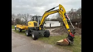 K&ouml;p - Hjulgr&auml;vare Wacker Neuson 6503-2 med vagn & redskap