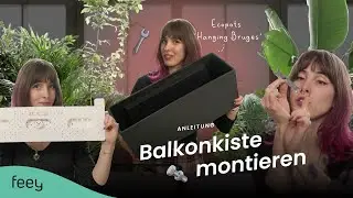 Pflanzkasten f&uuml;r Balkon montieren &ndash; Ecopots Bruges
