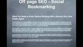 10 Offpage Social Bookmarking Part 1