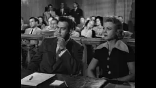 Please Murder Me! 1956 Film Noir B-Movie  Angela Lansbury & Raymond Burr