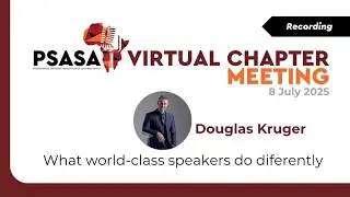 🎙What world-class speakers do differently: Douglas Kruger, CSP, reveals his checklist