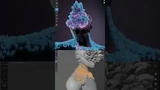 Hair system + geometry nodes = WIN