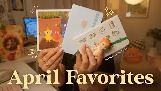 April Favorites! ₊ 🍎 ₊˚✧ ﾟ. | Trinkets, Stationary, Makeup, Crochet ~ ♡