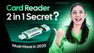 AIWaft 2-in-1 Card Reader with Case 🔥 | Superfast 5Gbps USB 3.0 + Type-C! #aiwaft #cardreader