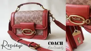 COACH hero Crossbody Bag review and what's fit inside!