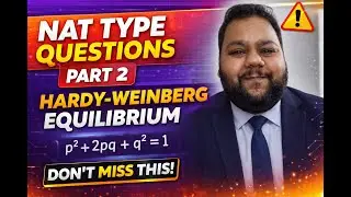 NAT Type Questions PART 2 🔥 | Hardy&ndash;Weinberg Equilibrium | DON&rsquo;T MISS THIS! #GATE #XL #BT #2026