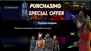 FIRST TIME PURCHASING SPECIAL OFFER IN DEAD_BY_DAYLIGHT|#LiVeToPLaY