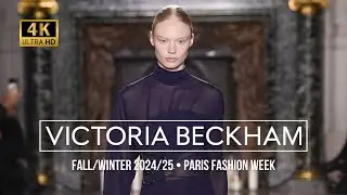VICTORIA BECKHAM Autumn/Winter 2024/25: Triumph and Elegance at Paris FW