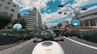 FIRST MOTORBIKE RIDE | TOKYO | HONDA Rebel 250