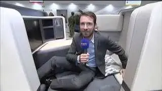 Les sièges d'avion du futur au Salon du Bourget 2015 / Cédric Faiche BFMTV