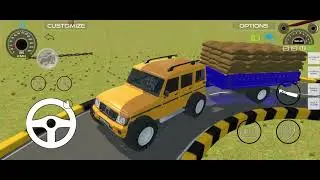 Yellow 🟡 balero 4x4 with trolley 
