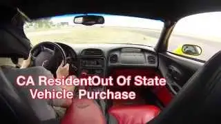 CA Resident: Tips on Buying an Out of State Car