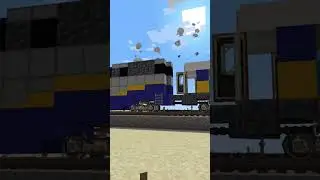 Create Mod passenger Train! | Amtrak San Joaquin in Minecraft!
