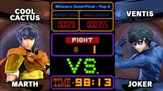 Smash Station: #355 - CV | CoolCactuS vs UTD | MiD | BBC | Ventis - Winners Semi-Final - Top 8