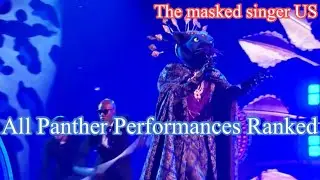 All Panther Performances Ranked (The masked singer US)
