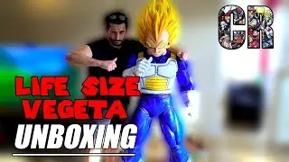 N&bull;9 Unboxing / Review Vegeta Life Size by MRC