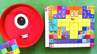 Looking for Numberblocks NEW 8 n 1 Circle Puzzle Tetris Shape, ASMR Video