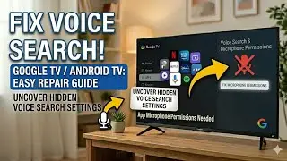 How to Fix Voice Search Not Working with Some Apps on Google TV Android TV OS 14