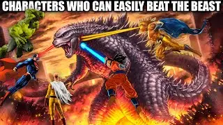 Strongest Characters who can Easily Beat Earth Godzilla in Tamil | Savage Point