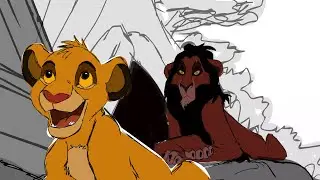 THE UNCLE SCAR SCENE FROM THE REMAKE | Alfred The Animator and Illustrator