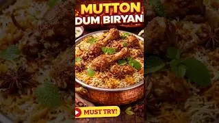 #viral#shortsfeed#shortvideo#&ldquo;Slow-cooked mutton dum biryani loaded with aroma and flavor 🍚🐑🔥