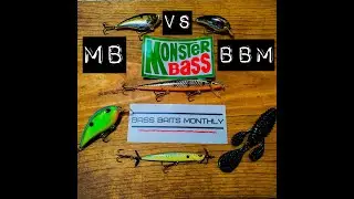 MonsterBass VS Bass Baits Monthly