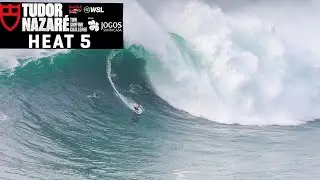 TUDOR Nazar&eacute; Tow Surfing Challenge presented by Jogos Santa Casa - Round 1 heat 5