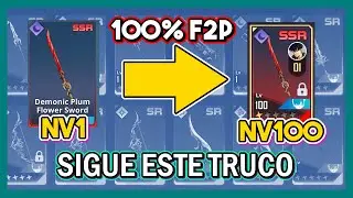 SIGUE ESTE GRAN TRUCO para subir tus ARMAS A NIVEL 100 siendo F2P!! - Solo Leveling Arise