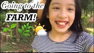 Going to the FARM 🌱🌿🌤 Annika Skys