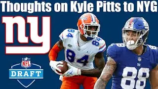 Kyle Pitts To The Giants? Analyzing the Florida TE + NFL Outlook