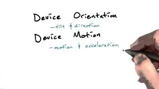 Device orientation and motion - Mobile Web Development