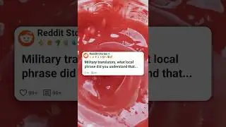 Military translators what local phrase did you understand that prevented a dangerous #reddit