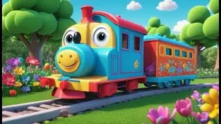 The Shy Train Missed Its Friends Nursery Rhyme for Kids Baby Songs Music