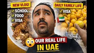 A Real Day in Our Life in UAE 🇦🇪 | School, Visa Stress & Family Time