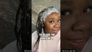 The Relaxer that KILLED My Hair 🫣 #relaxedhair #naturalhair #healthyhairjourney