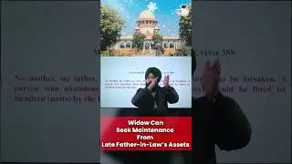 Supreme Court Approves Maintenance for Widowed Daughter-in-Law from Father-in-Law